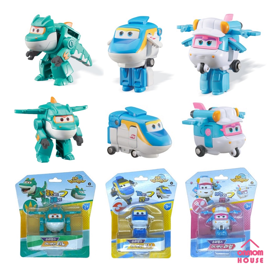 Đồ Chơi Robot Biến Hình Mini 6 Cánh Độc Đáo