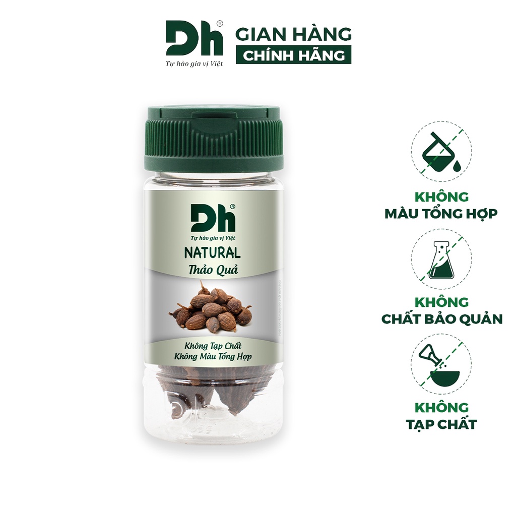 Thảo quả Natural DH Foods chế biến thực phẩm 20gr