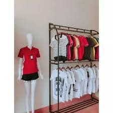 Sào Cánh Buồm VÀNG- ĐEN [ FREE SHIP-RẺ] treo được 2 tầng, sắt sơn tỉnh điện bền, dễ tháo lắp và vận chuyển