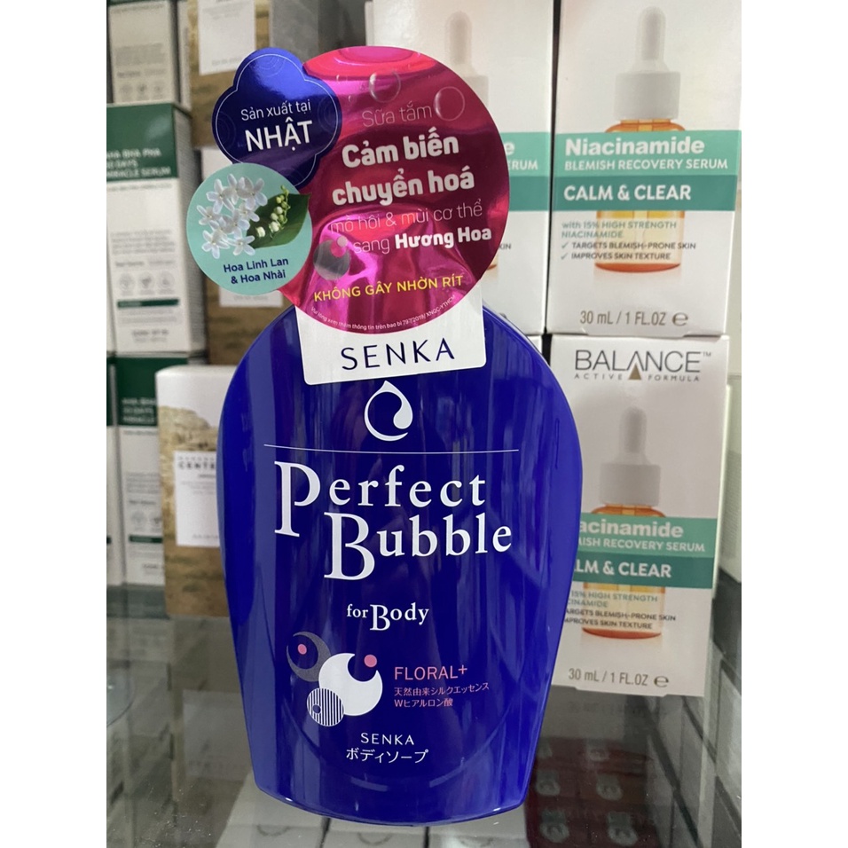 Sữa Tắm Dưỡng Ẩm Senka Perfect Whip For Body 500ml