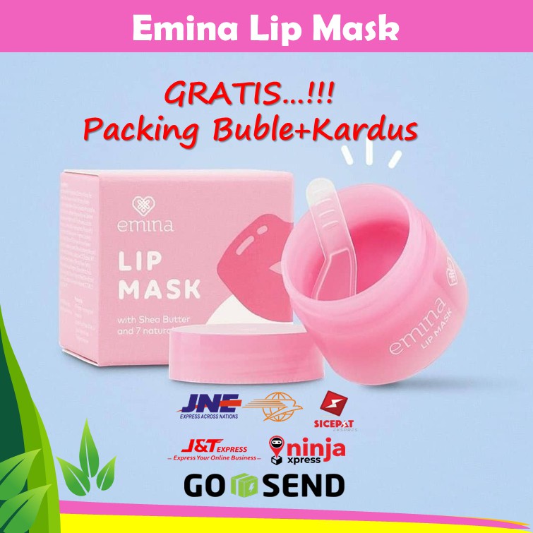 (hàng Mới Về) Mặt Nạ Ngủ Bơ Hạt Mỡ Tự Nhiên 7 Kích Thước 9g Emina