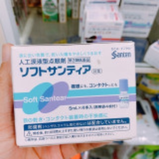 Nước nhỏ mắt nhân tạo Santen Soft Santear 4 lọ x 5ml