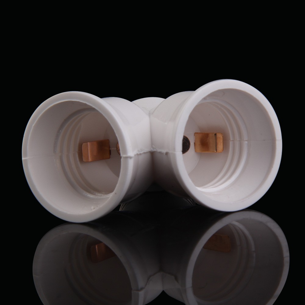 Đui Đèn Chuyển Đổi Từ 1 Thành 2 Đui Đèn E27