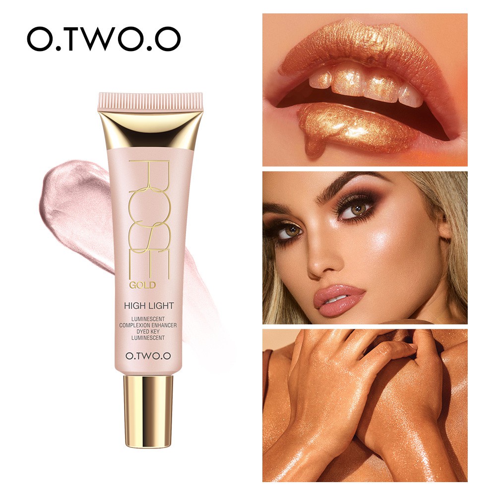 Kem lót O.TWO.O HIGHLIGHT LUMINESCENT làm sáng &amp; căng bóng da - bắt sáng nội địa trung JINT