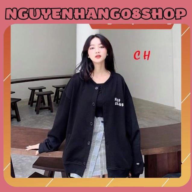 Áo khoác cadigan MIF CLUB CH12 Form thụng ❤️ Unisex ❤️ Freeship ❤️ Giá rẻ nhất