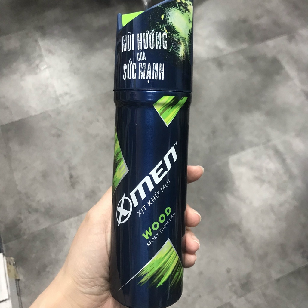 Xịt khử mùi toàn thân nam X men 140ml Sịt khử mùi nước hoa nam Xmen