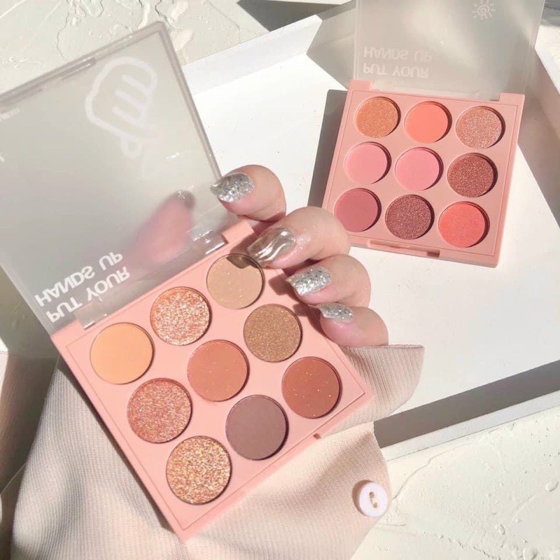 Bảng Mắt 9 Ô Sweet Mint Nhũ Lì Put Your Hands Up | BigBuy360 - bigbuy360.vn