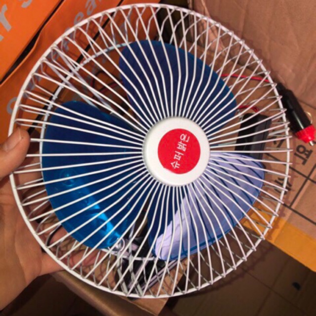 quạt ô tô đơn 12v 24v