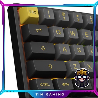 Bàn phím cơ AKKO 3068B Multi-modes Black Gold (Bluetooth 5.0 / Wireless 2.4Ghz / Hotswap / Foam tiêu âm / CS Jelly)