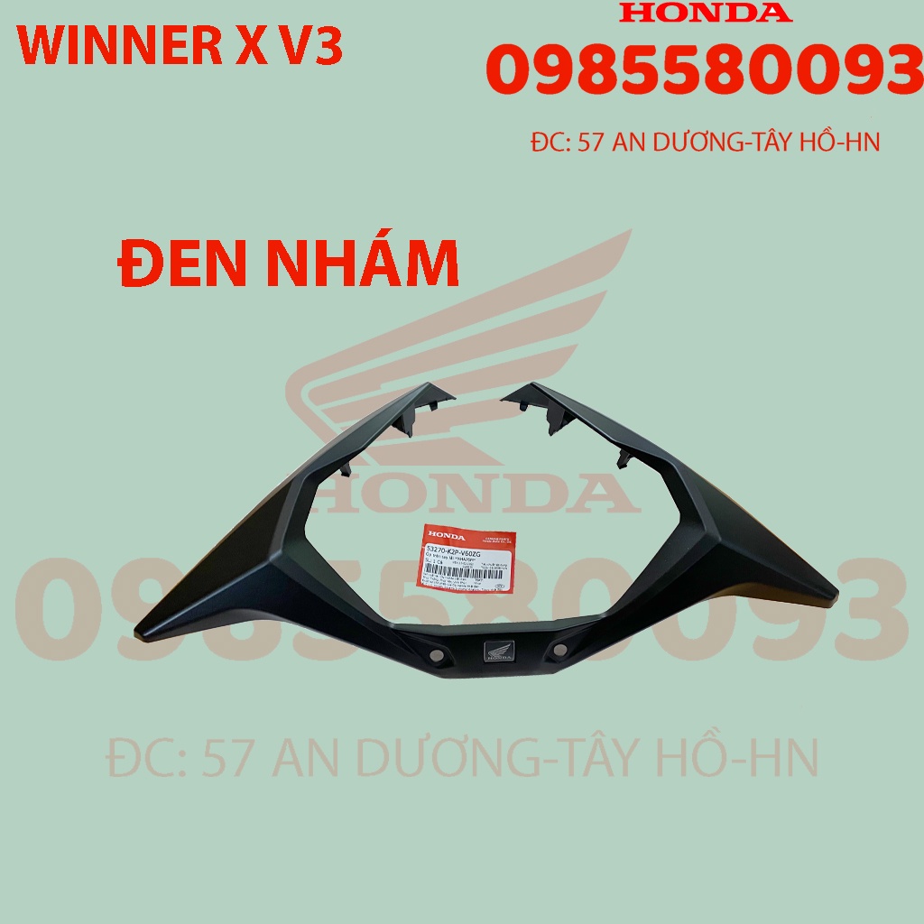 Bộ đầu Winner X 2022, NHựa đầu winner v3 hàng Honda chính hãng .có thể lắp cho Winner x v2