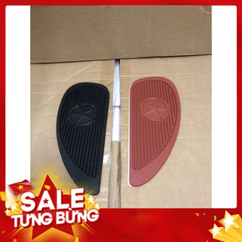 🚚[ FREE SHIP] MIẾNG CAO SU TRANG TRÍ BÌNH XĂNG 💎Miếng ốp dán bình xăng chống trơn trượt