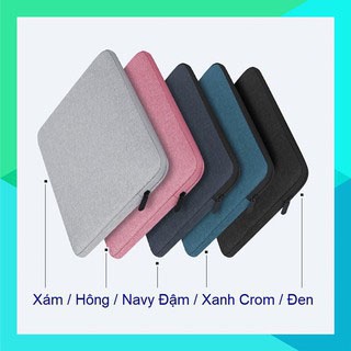 TÚI CHỐNG SỐC LAPTOP - XÁM TRẮNG - LÓT LÔNG NHUNG - MÚT DÀY CHỐNG VA ĐẬM TỐT