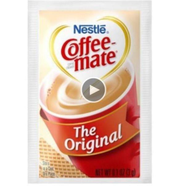 [Keto] 10 gói Coffee mate kem sữa ít béo không đường pha cacao, trà sữa dùng cho người ăn kiêng (Hàng Mỹ)- Sức Khỏe Vàng