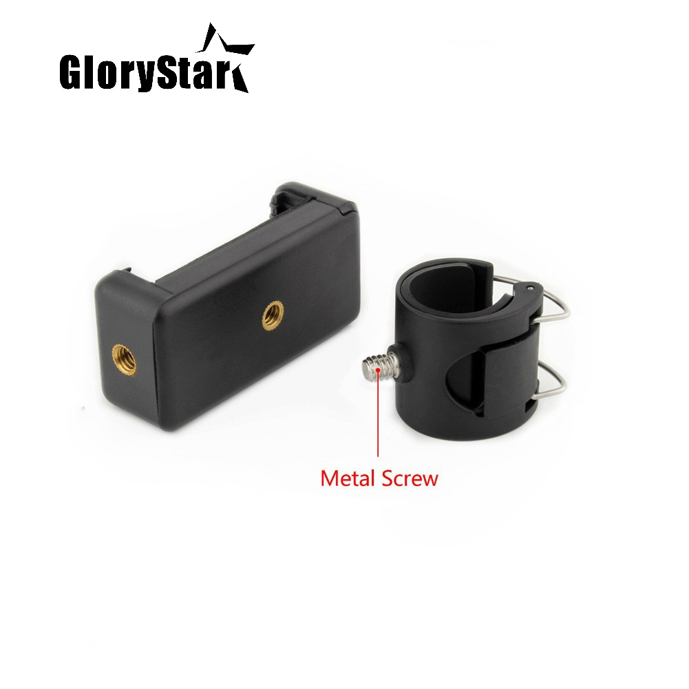 Bộ Chuyển Đổi Kẹp Điện Thoại Di Động Gắn Giá Đỡ Điện Thoại Di Động Cho GoPro Hero 6 5 4 SJCAM Monopod Rod