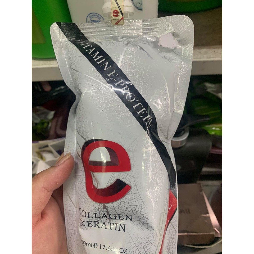 Kem ủ tóc phục hồi E vitamin e protein 500ml