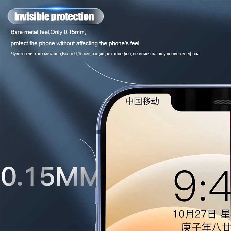 Miếng Dán TPU Mềm Siêu Mỏng Bảo Vệ Chống Trầy Xước Cho 13 Mini / 13 / 13 Pro / 13 Pro Max