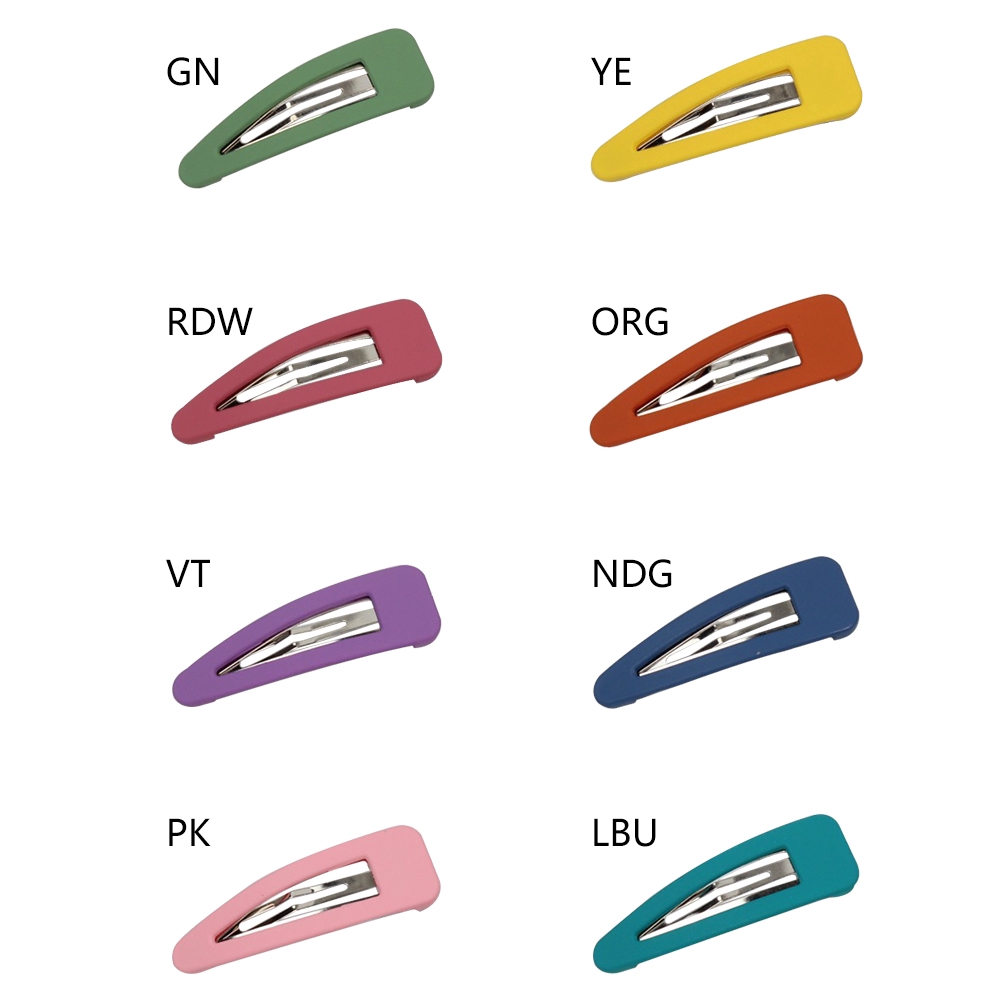 Kẹp Tóc Nữ Màu Sắc Không Gây Dị Ứng Độc Đáo