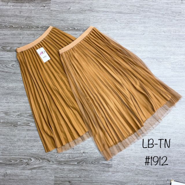 Chân váy xoè xếp ly nhũ ren ( kèm video) | BigBuy360 - bigbuy360.vn