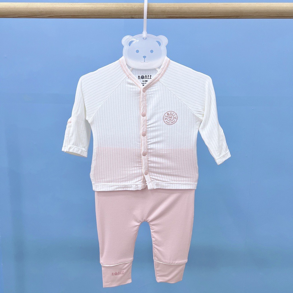 HRNEE - BỘ CÀI CHÉO MODAL ROPLINE DÀI TAY