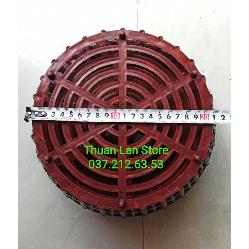 Chậu Nhựa Nan Phụ Giả Gỗ F30