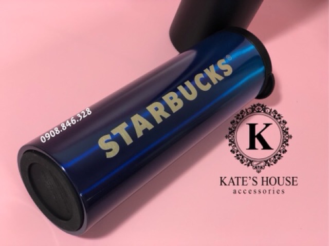 Bình giữ nhiệt Starbucks Stainless Steel Tumbler dòng Mermaid, EST 1971, ocean ombre