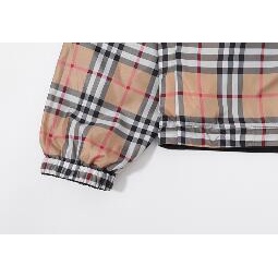 Áo Khoác cotton In Họa Tiết Burberry Thời Trang