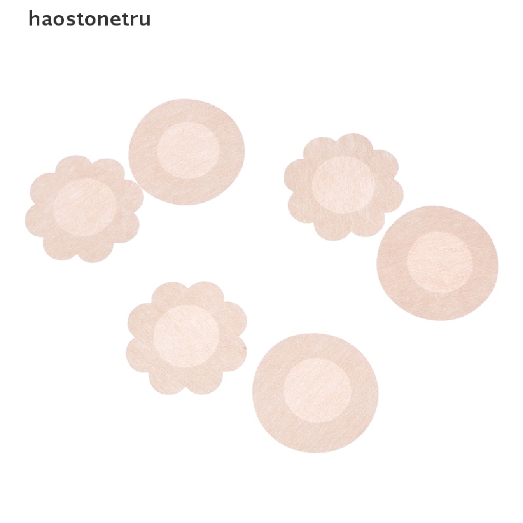 RU 10pcs Women's Invisible Breast Overlays on Bra Nipple Stickers Chest Stickers n