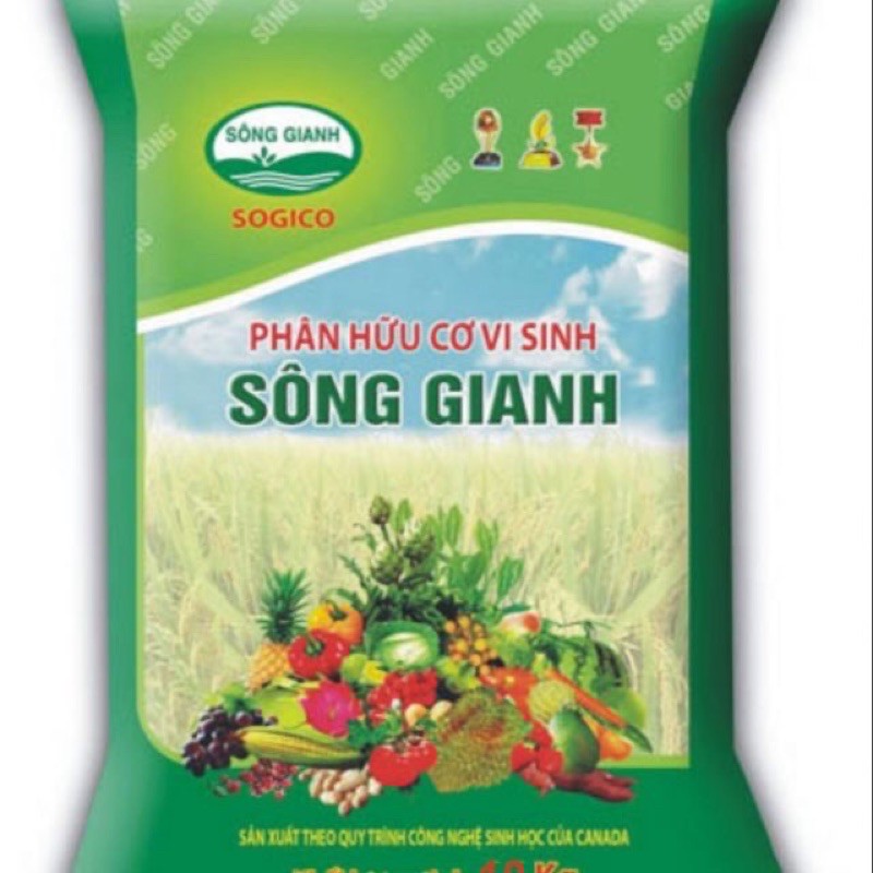 Phân hữu cơ vi sinh Sông Gianh 1kg