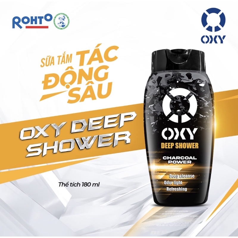 OXY Deep Shower 500ml - Sữa tắm tác động sâu