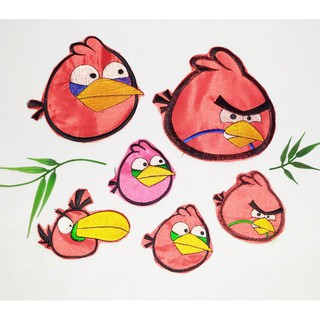 Sticker Ủi Thêu Hình Angry Bird