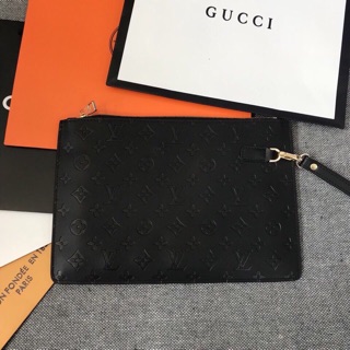 Clutch cầm tay super da thật sz 31