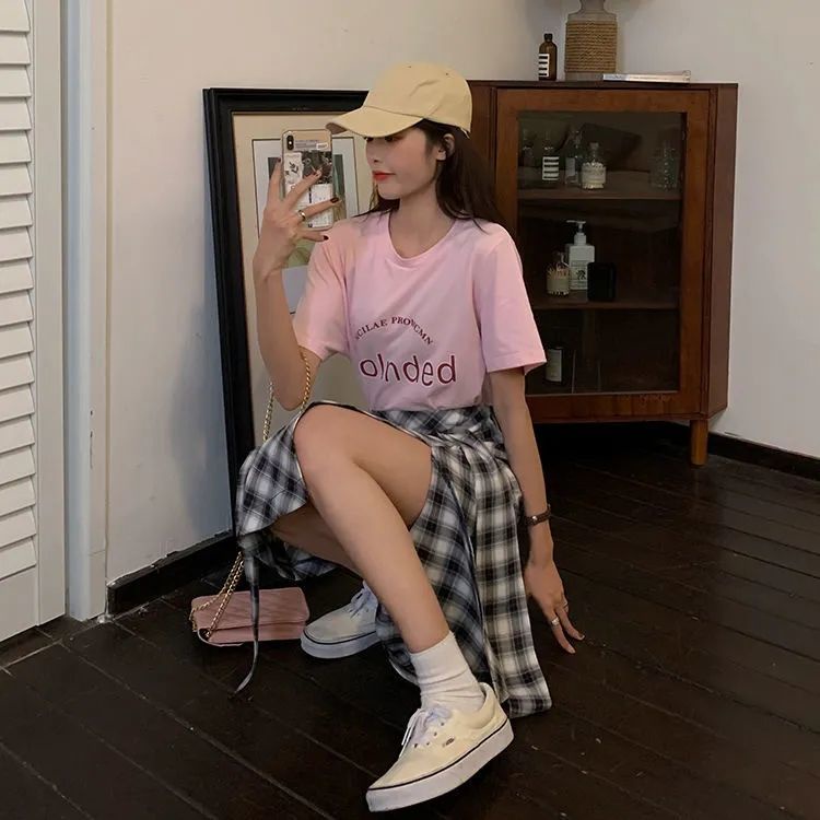 Bộ Váy Dáng Rộng Phong Cách Nhật Hàn Mới Dành Cho Nữ S2021 | BigBuy360 - bigbuy360.vn