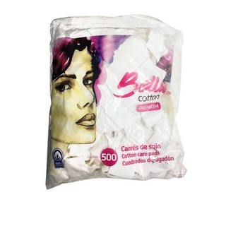 Bông Cotton Tẩy Trang Bella Cotton Premium (500 miếng)