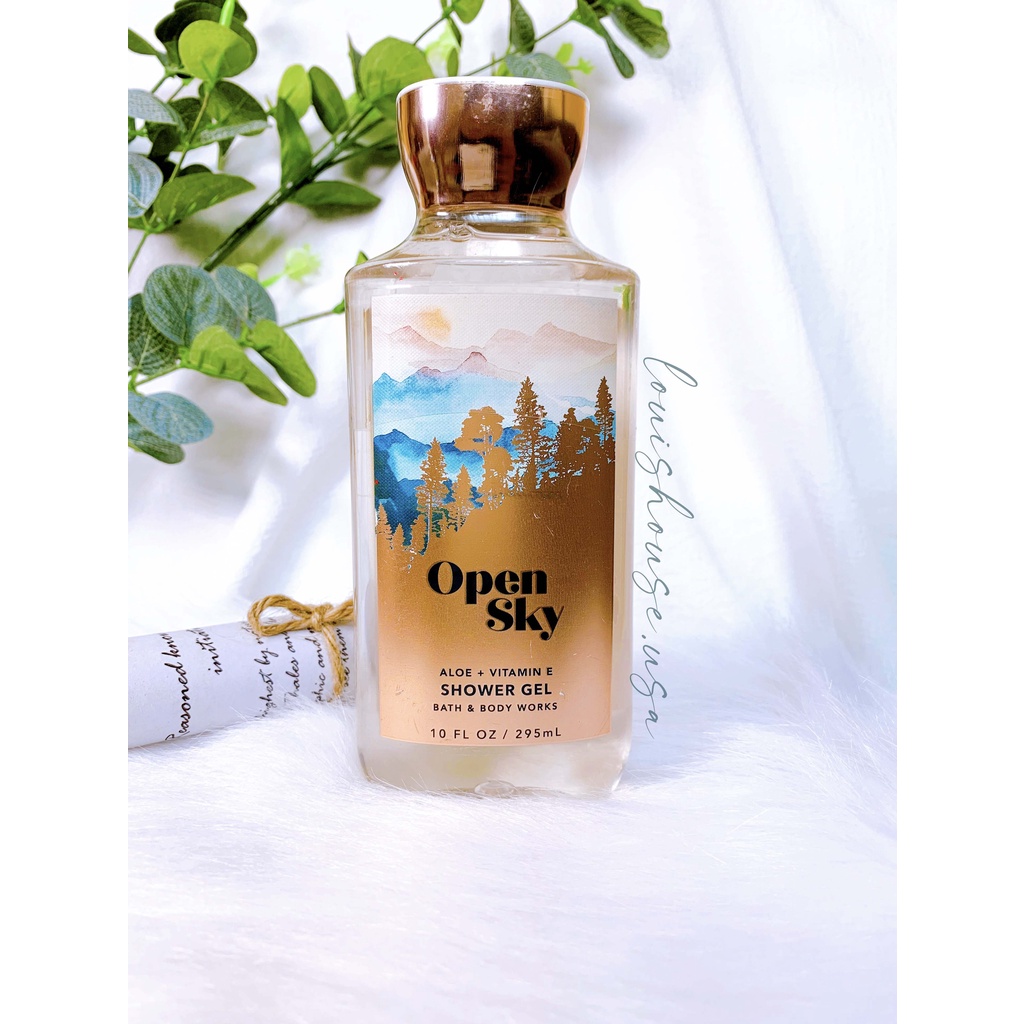 [ OPEN SKY ] Trọn bộ chăm sóc cơ thể Bath &amp; Body Works Mỹ