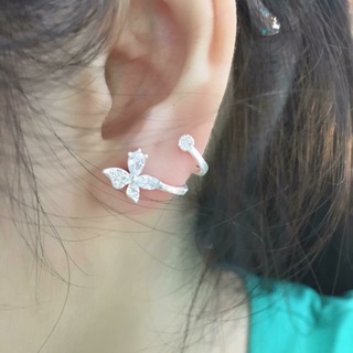 Bông tai trang sức bạc