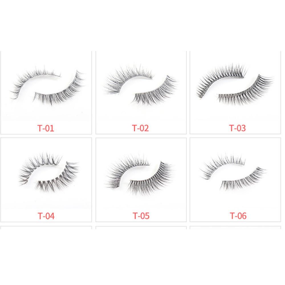 Lông Mi Giả 3D Trong Suốt Trang Điểm Cho Nữ