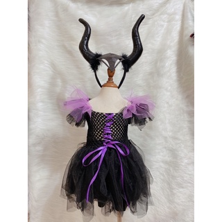trang phục Halloween Váy bà Tiên Hắc Ám