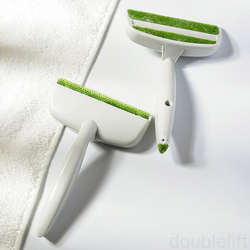 Bàn Chải Hai Đầu Bằng Nhựa Dùng Loại Bỏ Tóc Rụng Tiện Dụng