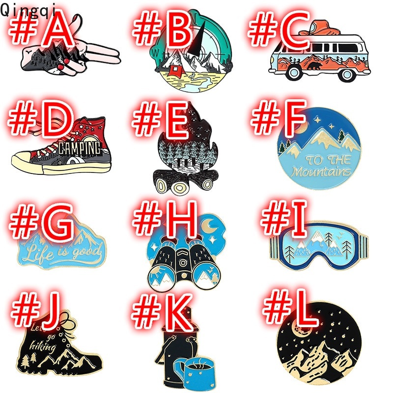 Ghim cài áo Miss Zoe bằng hợp kim tráng men họa tiết cuộc phiêu lưu sáng tạo vui nhộn