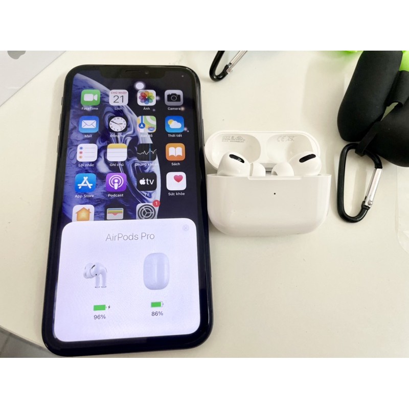 Tai Nghe Không Dây Airpods Pro Bluetooth Nhét Tai, Airpod Đổi Tên Định Vị Xuyên Âm Chống Ồn Thế Hệ Pro 3