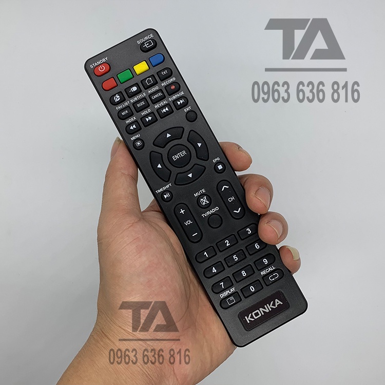 Remote Điều khiển tivi KONKA - mới 100%