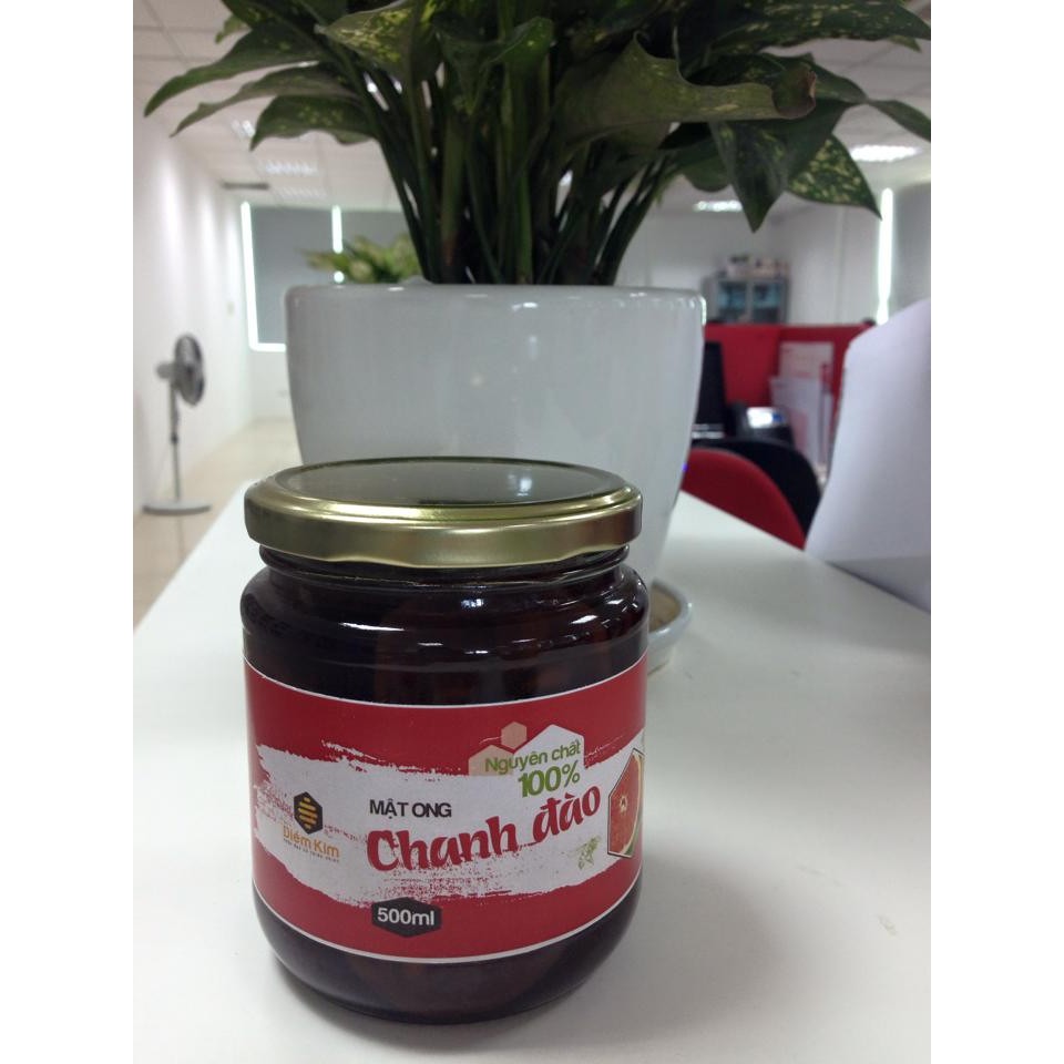 Chanh đào ngâm mật ong