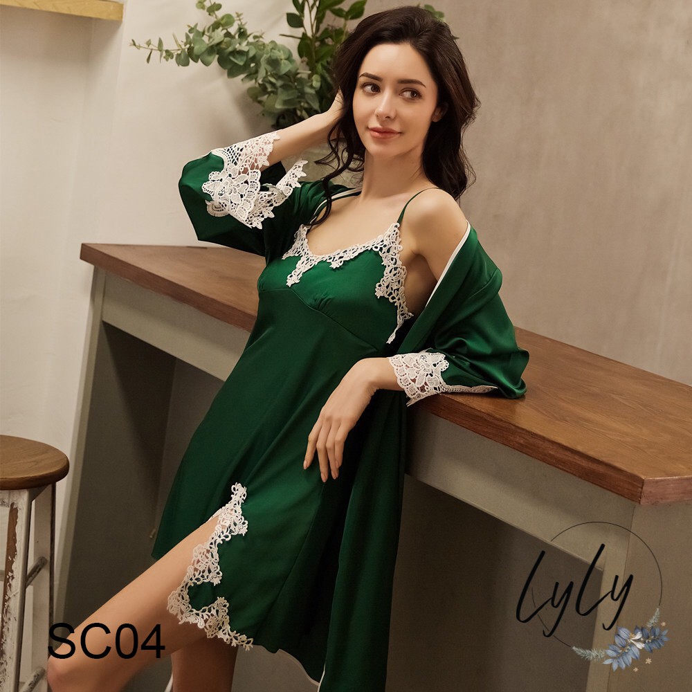 Set choàng ngủ nữ Lylylorem SC004