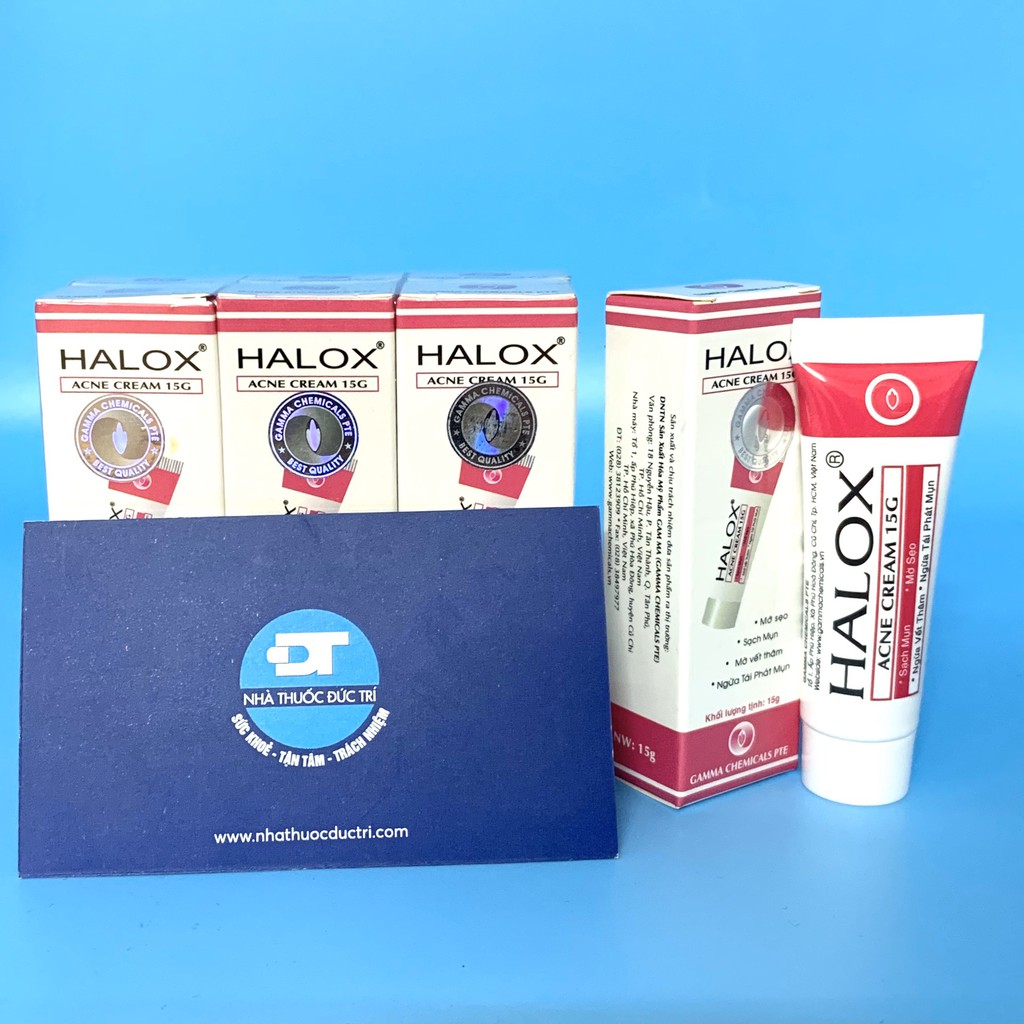 Kem mụn HALOX ACNE CREAM 15g