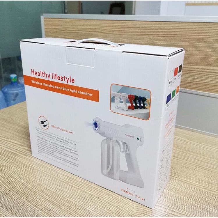 Súng Phun Khử Khuẩn Nano Máy Phun Xịt Khử Khuẩn Phòng Chống Dịch Hồng Ngoại Bình Chứa 800ml GADUVI [BẢO HÀNH 12 THÁNG]