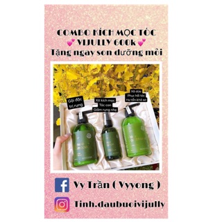 ❌ combo kích mọc tóc - tinh dầu bưởi vijully ❌