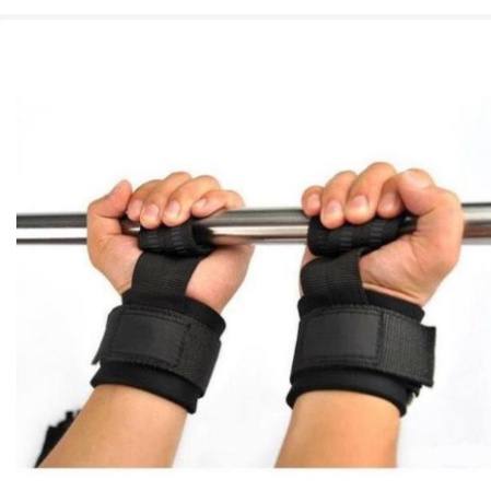 2 chiếc Dây Kéo Lưng có điệm Kết Hợp Quấn Cổ Tay Aolikes phụ kiện Gym thể thao Aolikes 7638 TPBS