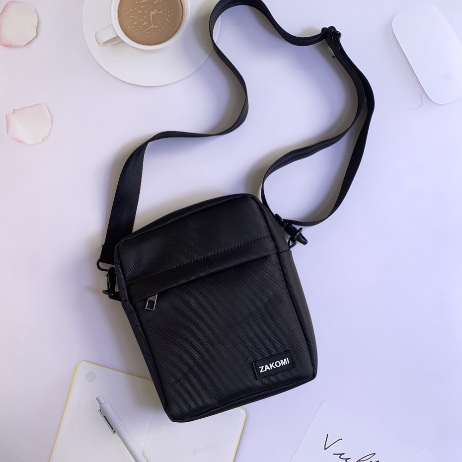 Túi đeo chéo mini nữ Zakomi vải Oxford chống nước, túi nhỏ đeo chéo giá rẻ đựng phụ kiện đi chơi – BH 12 tháng