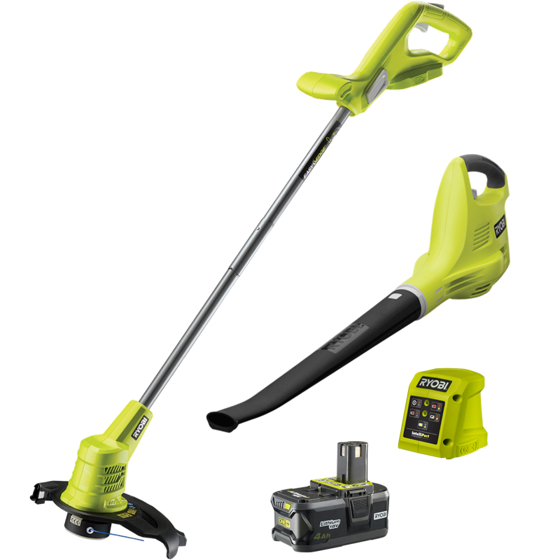 COMBO MÁY CẮT CỎ, MÁY THỔI DÙNG PIN 18V 4AH CBLT1804B