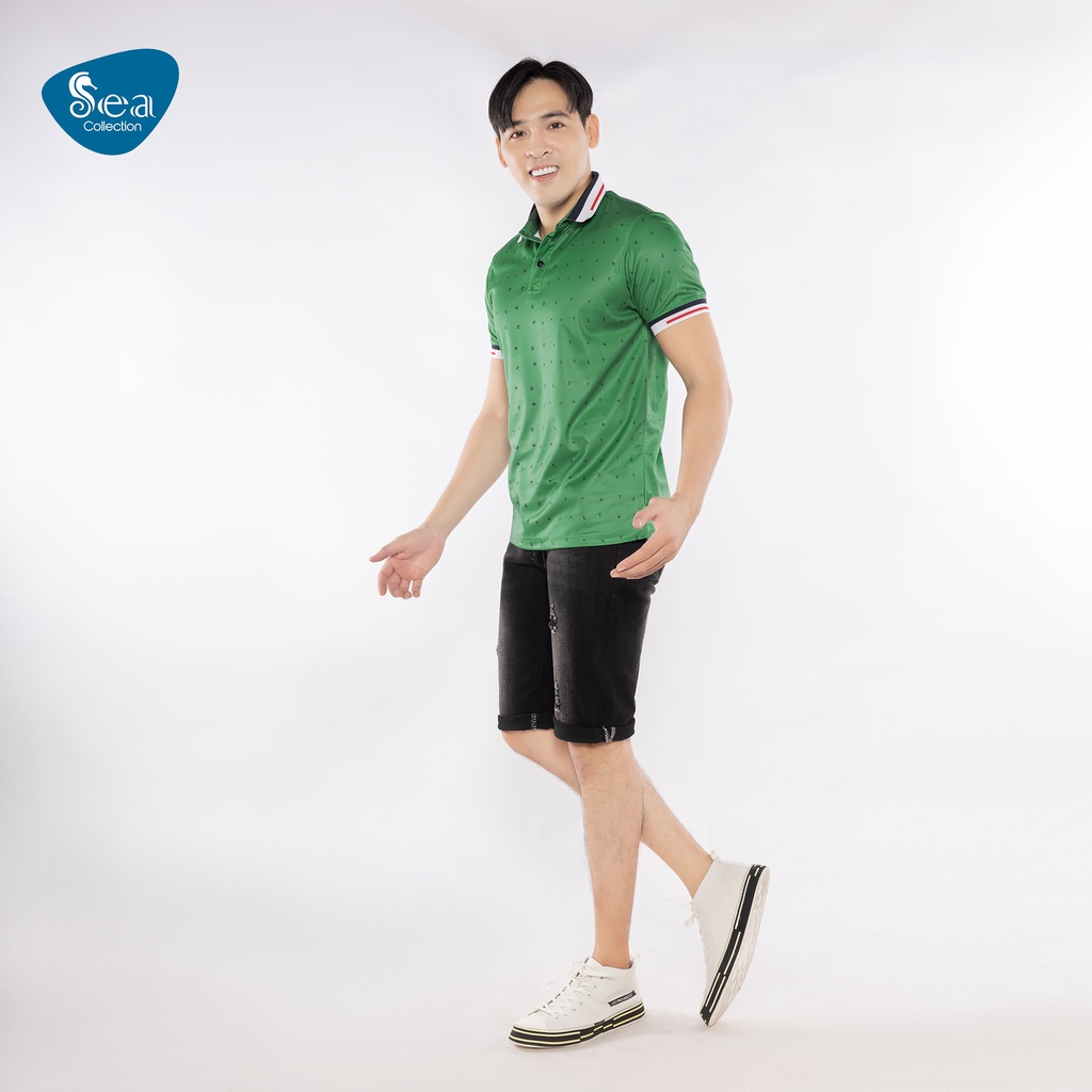 Áo Thun Polo Nam Sea Collection In Chữ 12025